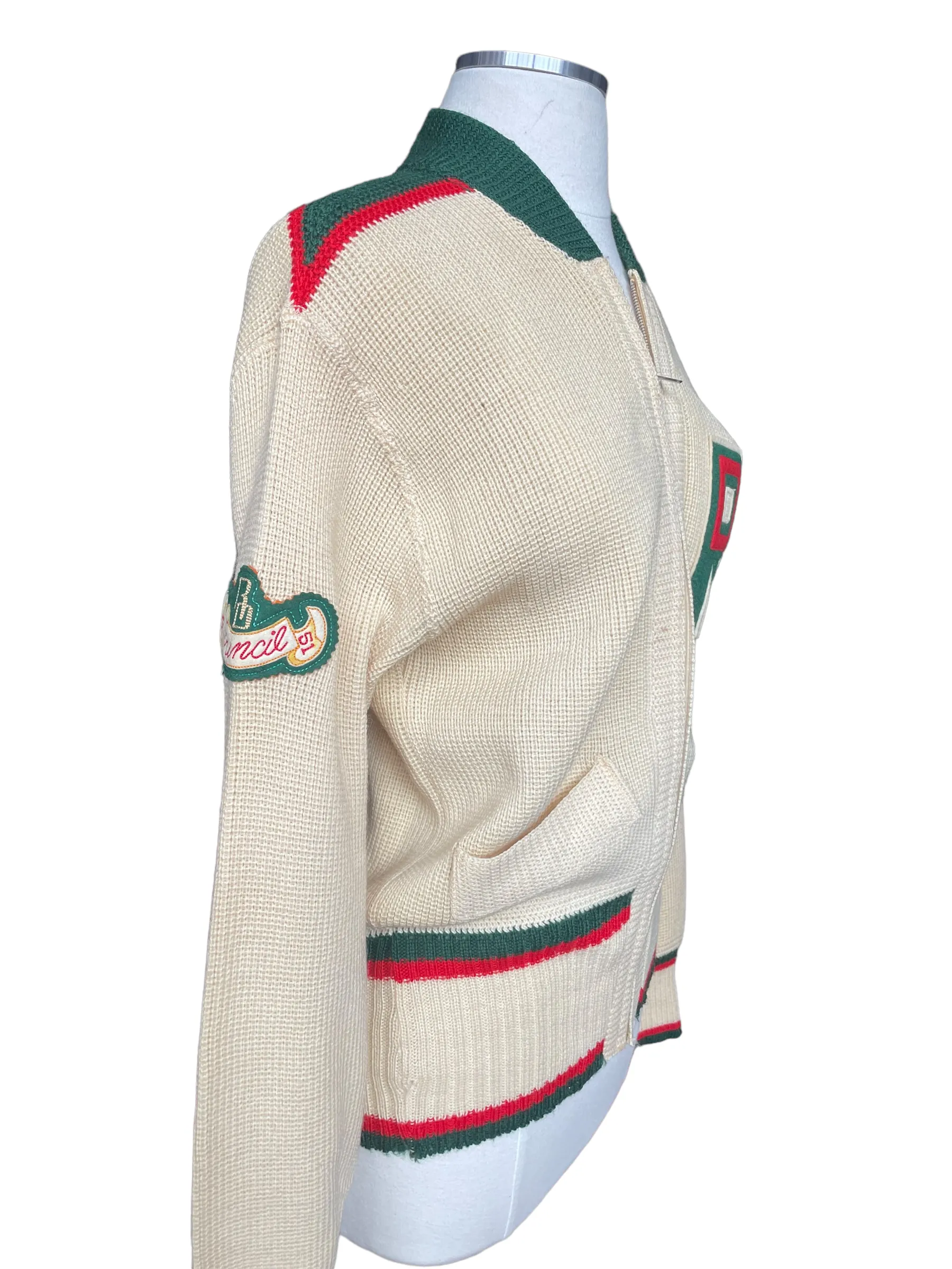Vintage 1950 Cloverdale Knitting Mills Sweater SZ M | Barn Owl Vintage | Seattle True Vintage Sweaters