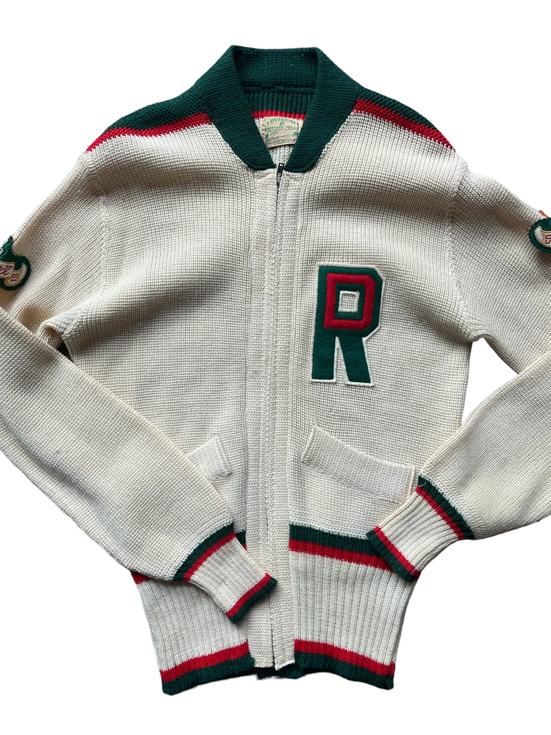 Vintage 1950 Cloverdale Knitting Mills Sweater SZ M | Barn Owl Vintage | Seattle True Vintage Sweaters