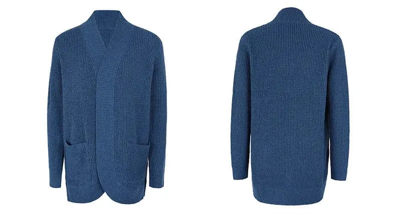 Women's Long Cardigan  Loose Coat Knitted  Sweater