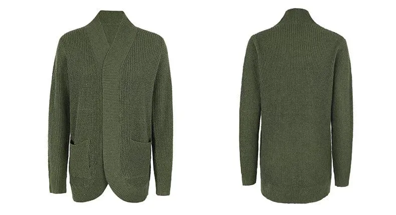 Women's Long Cardigan  Loose Coat Knitted  Sweater