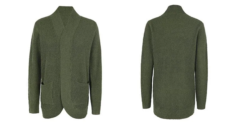 Women's Long Cardigan  Loose Coat Knitted  Sweater